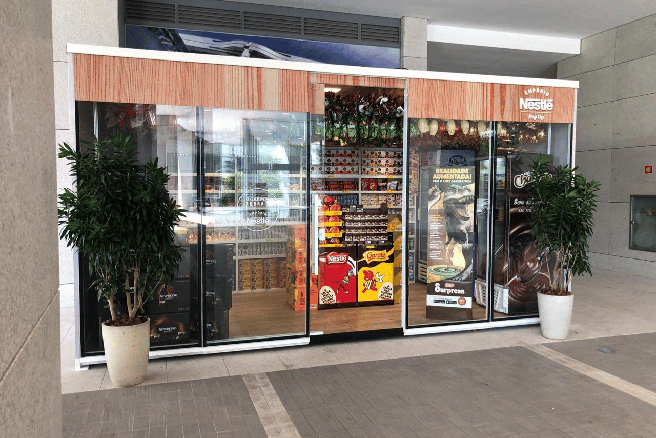 Espaço Comercial Nestle - Stand de Vendas