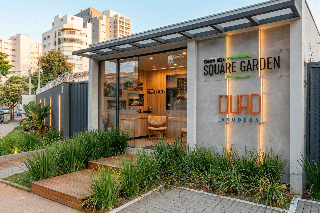 Stand Conteiner Modular - Square Garden